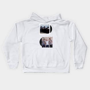 j2m jensen jared misha celebrating double vinyl supernatural Kids Hoodie